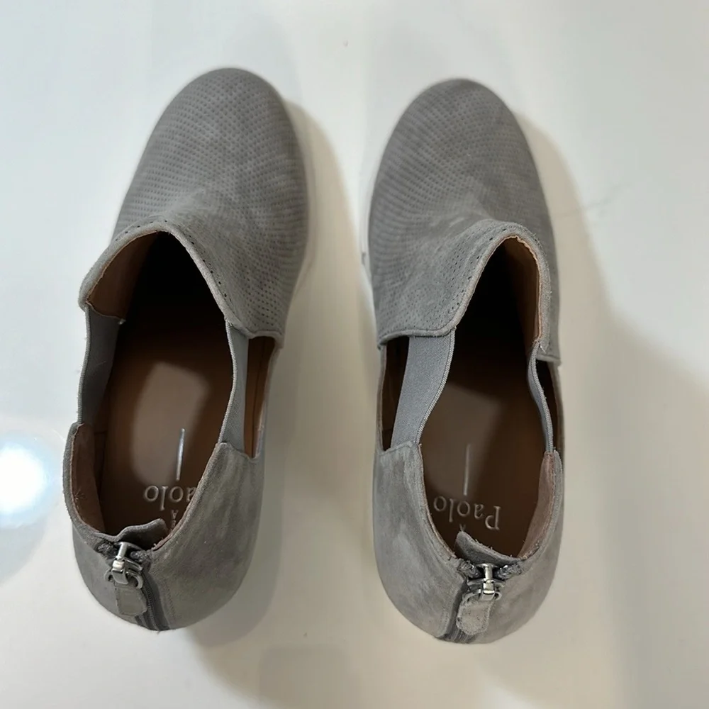 Paolo Amanda Wedge Bootie Size 10